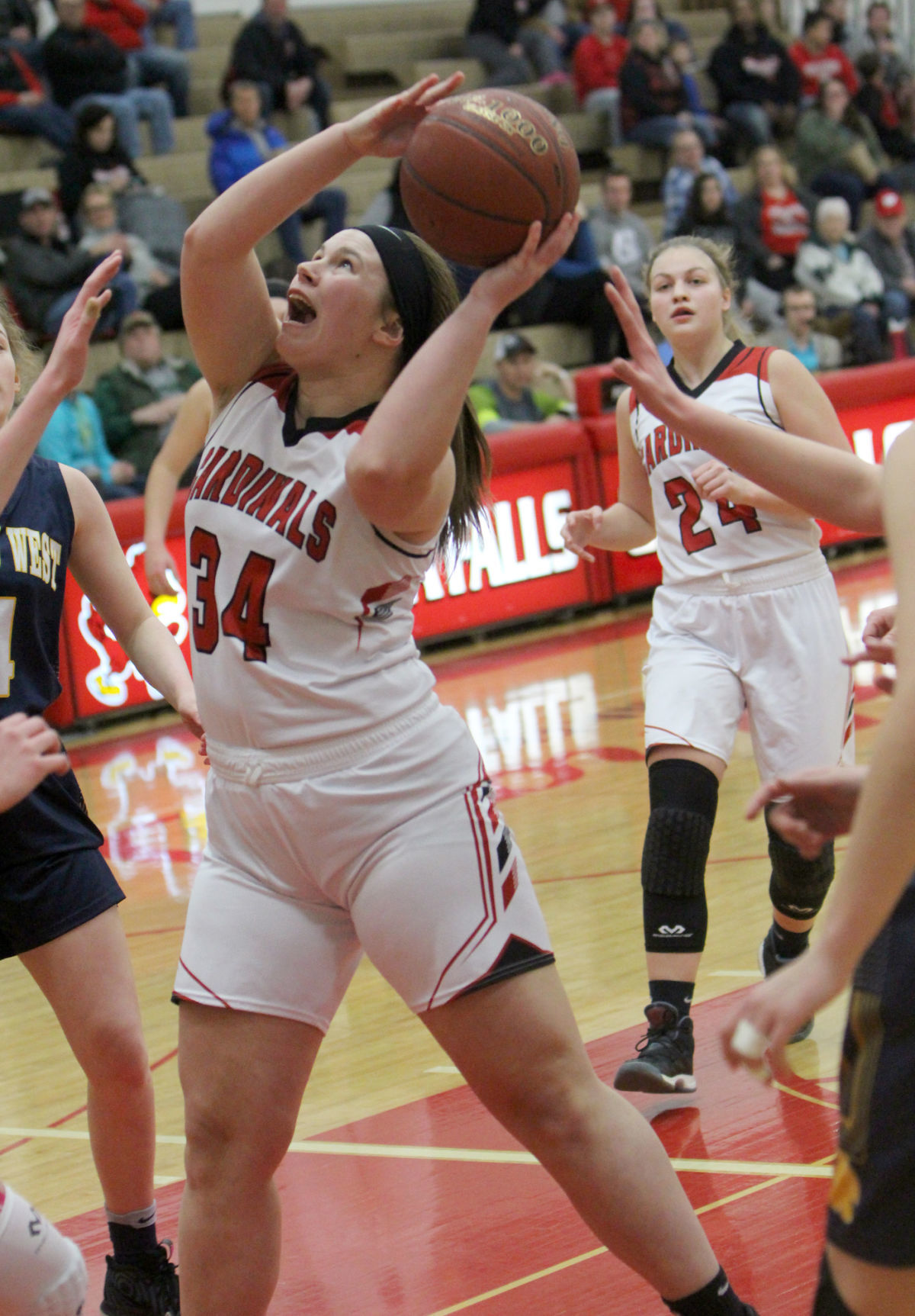 Wausau West at Chi-Hi girls basketball 2-2-19